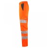 Leo Workwear Winswell Class 1 Women's Orange Hi-Vis Stretch Cargo Trousers Leo Workwear Winswell Class 1 Women's Orange Hi-Vis Stretch Cargo Trousers